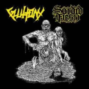 Gluttony / Sordid Flesh - Split in der Gruppe CD bei Bengans Skivbutik AB (1976265)
