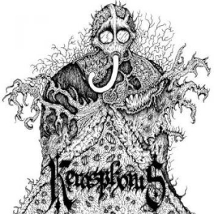 Kerasphorus - Necronaut + Cloven Hooves At The Ho in der Gruppe VINYL bei Bengans Skivbutik AB (1980229)
