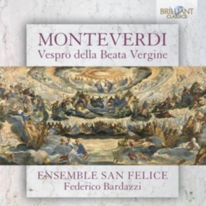 Monteverdi Claudio - Vespro Della Beata Vergine in der Gruppe CD bei Bengans Skivbutik AB (1983167)