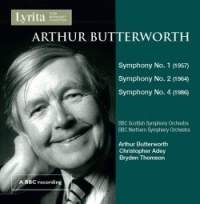 Butterworth Arthur - Symphonies Nos. 1, 2 & 4 in der Gruppe CD bei Bengans Skivbutik AB (2003818)