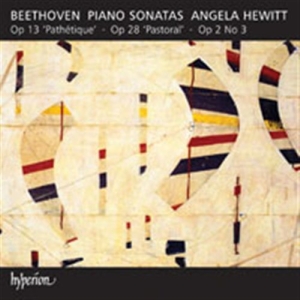 Beethoven/ Hewitt Angela - Piano Sonatas - 2 (Op 13, 28 & 3) in der Gruppe CD bei Bengans Skivbutik AB (2006335)