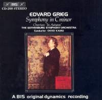 Grieg Edvard - Symphony In C Minor /Autumn Ov in der Gruppe CD bei Bengans Skivbutik AB (2006399)