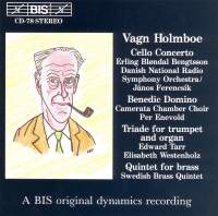 Holmboe Vagn - Cello Conc Triade in der Gruppe CD bei Bengans Skivbutik AB (2006421)