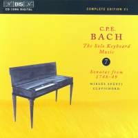 Bach Carl Philipp Emanuel - Solo Keyboard Music Vol 7 in der Gruppe CD bei Bengans Skivbutik AB (2006430)