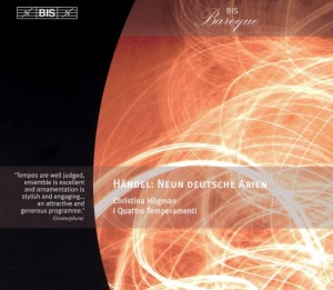 Handel George Frideric - Neun Deutsche Arien in der Gruppe CD bei Bengans Skivbutik AB (2006468)