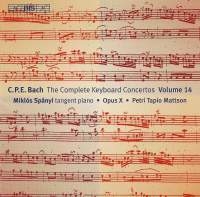 Bach Cpe - Keyboard Concertos Vol 14, The in der Gruppe CD bei Bengans Skivbutik AB (2006470)