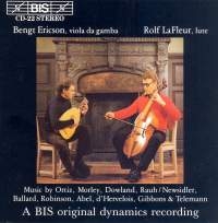 Various - Music For Lute/Vla Gamba in der Gruppe CD bei Bengans Skivbutik AB (2006477)