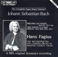Bach Johann Sebastian - Organ Music Vol 9 in der Gruppe CD bei Bengans Skivbutik AB (2006481)