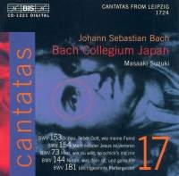 Bach Johann Sebastian - Cantatas Vol 17 in der Gruppe CD bei Bengans Skivbutik AB (2006483)