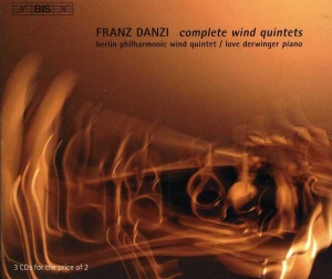 Danzi/Love Derwinger - Complete Wind Quintets in der Gruppe CD bei Bengans Skivbutik AB (2006490)