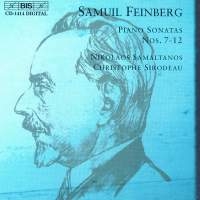 Feinberg Samuel - Piano Sonatas Vol 2 in der Gruppe CD bei Bengans Skivbutik AB (2006603)