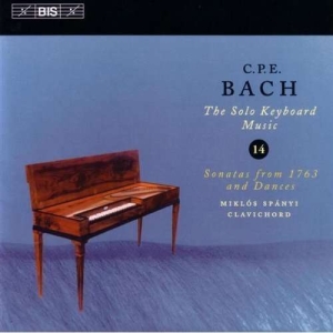 Bach Cpe - Solo Keyboard Music 14 in der Gruppe CD bei Bengans Skivbutik AB (2006610)
