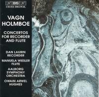 Holmboe Vagn - Concertos For Recorder & Flute in der Gruppe CD bei Bengans Skivbutik AB (2006623)