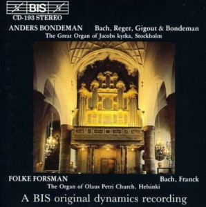 Various - Organ Recorded Collection in der Gruppe CD bei Bengans Skivbutik AB (2006655)