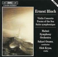Bloch Ernest - Concerto For Violin & Orch in der Gruppe CD bei Bengans Skivbutik AB (2006665)