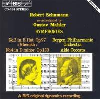 Schumann Robert - Symphony 3 & 4 Orcestra Mahler in der Gruppe CD bei Bengans Skivbutik AB (2006672)