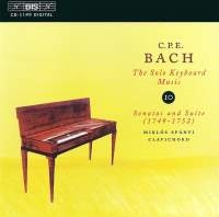 Bach Carl Philipp Emanuel - Sonatas Vol 10 in der Gruppe CD bei Bengans Skivbutik AB (2006679)