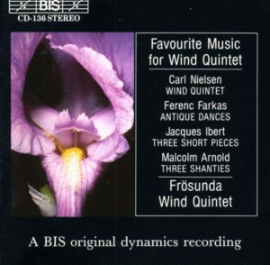 Various - Favourite Wind Quintet Music in der Gruppe CD bei Bengans Skivbutik AB (2006699)