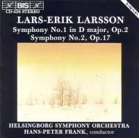 Larsson Lars-Erik - Symphony 1 & 2 in der Gruppe Externt_Lager / Naxoslager bei Bengans Skivbutik AB (2006702)