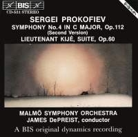 Prokofiev Sergey - Symphony 4 /Lieutenant Kije Su in der Gruppe CD bei Bengans Skivbutik AB (2006704)