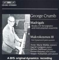 Crumb George - Madrigals in der Gruppe CD bei Bengans Skivbutik AB (2006705)