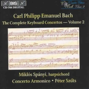 Bach Carl Philipp Emanuel - Keyboard Concertos Vol 2 in der Gruppe CD bei Bengans Skivbutik AB (2006716)