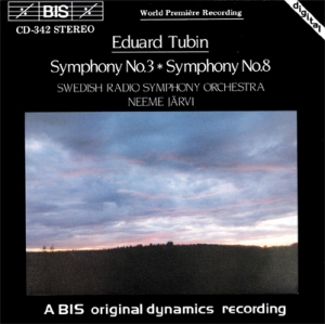 Tubin Eduard - Symphonies Nos 3 & 8 in der Gruppe CD bei Bengans Skivbutik AB (2006735)