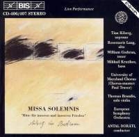 Beethoven Ludwig Van - Missa Solmnis in der Gruppe Externt_Lager / Naxoslager bei Bengans Skivbutik AB (2006738)