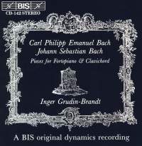 Bach C P E/Bach J S - Piano & Hpd Music in der Gruppe CD bei Bengans Skivbutik AB (2006743)