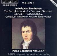 Beethoven Ludwig Van - Piano Concertos 2 & 4 in der Gruppe CD bei Bengans Skivbutik AB (2006753)