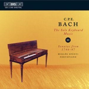Bach Carl Philipp Emanuel - Solo Keyboard Music Vol 11 in der Gruppe CD bei Bengans Skivbutik AB (2006797)