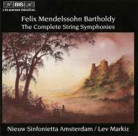 Mendelssohn Felix - Complete String Symphony in der Gruppe CD bei Bengans Skivbutik AB (2006823)