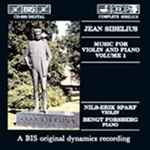 Sibelius Jean - Music For Violin/Piano Vol 1 in der Gruppe CD bei Bengans Skivbutik AB (2006832)