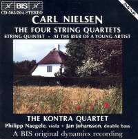 Nielsen Carl - 4 String Quartet /Str Quintet in der Gruppe CD bei Bengans Skivbutik AB (2006854)