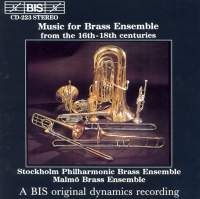 Various - Music For Brass Ens 16/18Thc in der Gruppe CD bei Bengans Skivbutik AB (2006856)