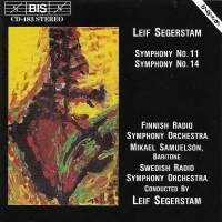 Segerstam Leif - Symphony 11 14 in der Gruppe CD bei Bengans Skivbutik AB (2006858)