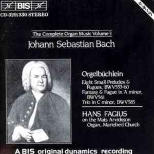 Bach Johann Sebastian - Organ Music Vol 3 in der Gruppe CD bei Bengans Skivbutik AB (2006873)