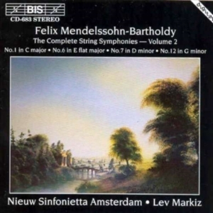 Mendelssohn Felix - Complete String Symphony Vol 2 in der Gruppe CD bei Bengans Skivbutik AB (2006886)