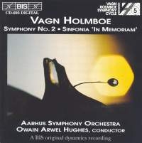 Holmboe Vagn - Symphony 2 /Sinf In Memoriam in der Gruppe CD bei Bengans Skivbutik AB (2006887)