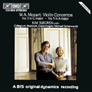 Mozart Wolfgang Amadeus - Violin Conc 3  5 in der Gruppe CD bei Bengans Skivbutik AB (2006901)