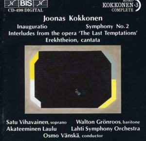 Kokkonen Joonas - Inauguratio /Sym 2 in der Gruppe CD bei Bengans Skivbutik AB (2006910)
