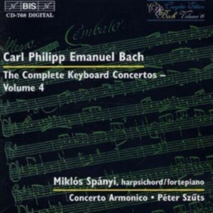 Bach Carl Philipp Emanuel - Keyb Concertos Vol 4 in der Gruppe CD bei Bengans Skivbutik AB (2006912)