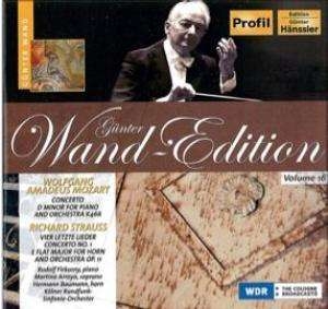 Mozart/Strauss R (Wand Edition Vol - Piano Concerto, Vier Letzte Lieder in der Gruppe CD bei Bengans Skivbutik AB (2007028)