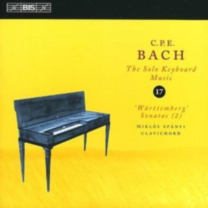 Cpe Bach: Spanyi - Solo Keyboard Music Vol 17 in der Gruppe CD bei Bengans Skivbutik AB (2007077)