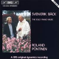 Bäck Sven-Erik - Complete Solo Piano Music in der Gruppe CD / Klassiskt bei Bengans Skivbutik AB (2007090)