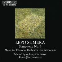 Sumera Lepo - Symphony 5 & In Memoriam in der Gruppe CD bei Bengans Skivbutik AB (2007127)