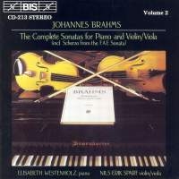 Brahms Johannes - Viola Sonatas in der Gruppe CD bei Bengans Skivbutik AB (2007135)