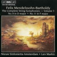 Mendelssohn Felix - Complete String Symphony 3 in der Gruppe CD bei Bengans Skivbutik AB (2007148)