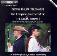 Telemann Georg Philipp - Complete Recorder Music Vol 1 in der Gruppe Externt_Lager / Naxoslager bei Bengans Skivbutik AB (2007150)