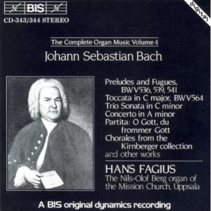 Bach Johann Sebastian - Organ Music Vol 4 in der Gruppe CD bei Bengans Skivbutik AB (2007157)